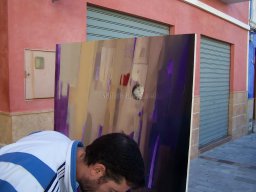 Concurso de Pintura al aire Libre en Mula 2009